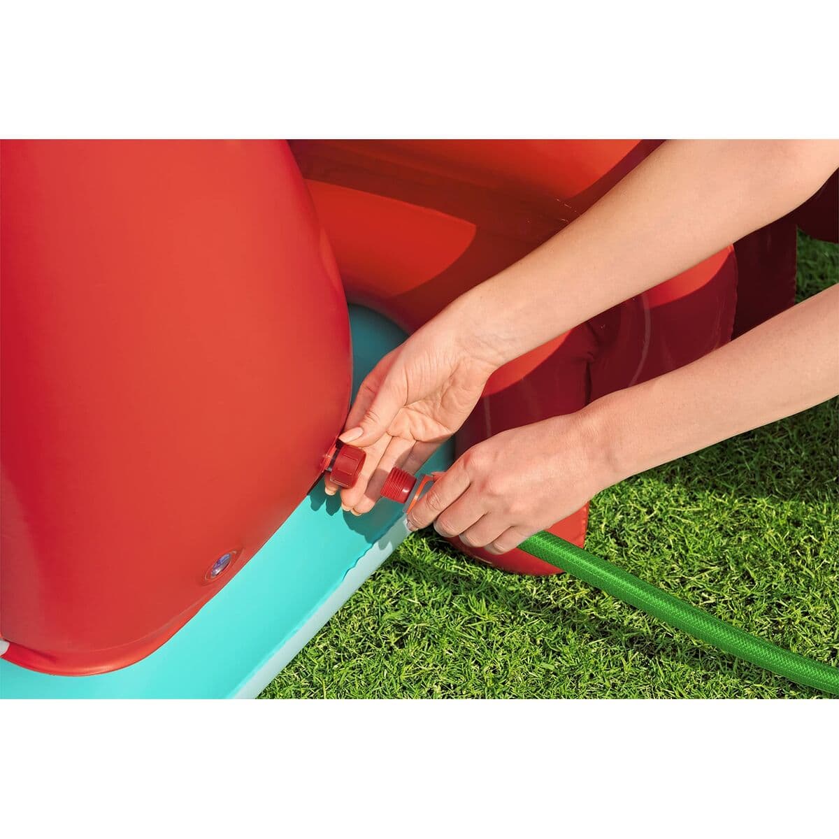 Bestway Aufblasbares Schwimmbad Spielplatz Disney Meerjungfrau 221x193x117cm +2 Jahre Garten 91097 - Thumbnail 7