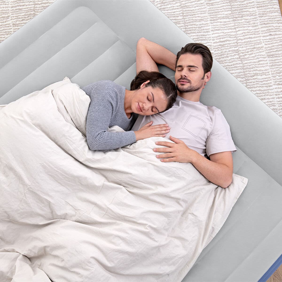 Bestway Doppelbett mit Motor 203x193x56 cm Aufblasbar und Camping 67692 - Thumbnail 3