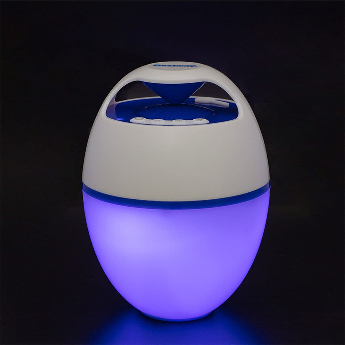 Bestway Bluetooth Lautsprecher LED Licht Schwimmend Pool und Garten 58700 - Thumbnail 4