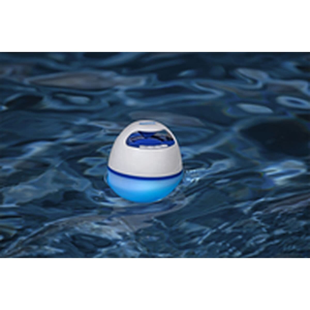 Bestway Bluetooth Lautsprecher LED Licht Schwimmend Pool und Garten 58700 - Thumbnail 7