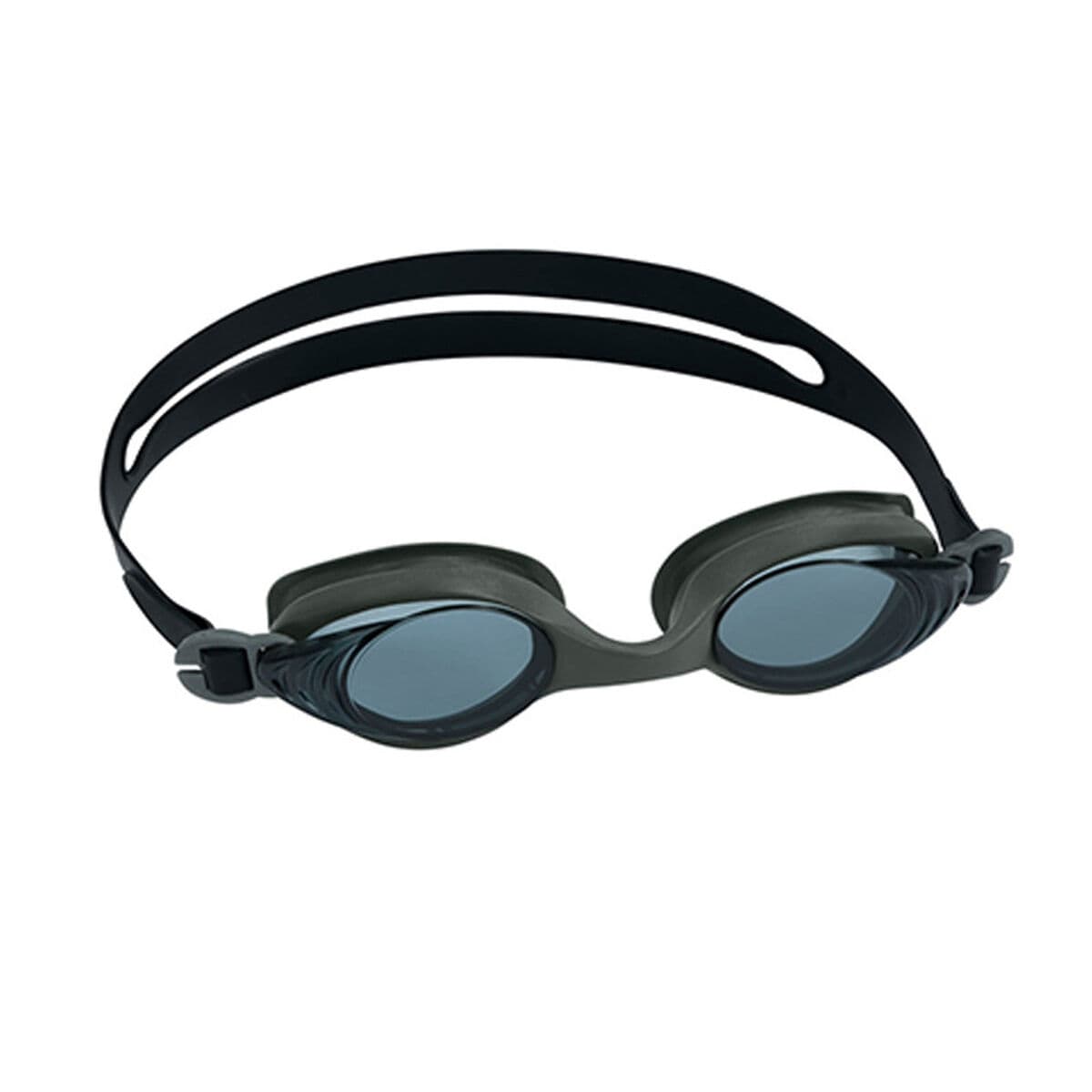 Bestway Kinder-Schwimmbrille, Silikonband, verschiedene Farben, Antibeschlag, +3 Jahre, Strand und Pool 21110 - Thumbnail 3