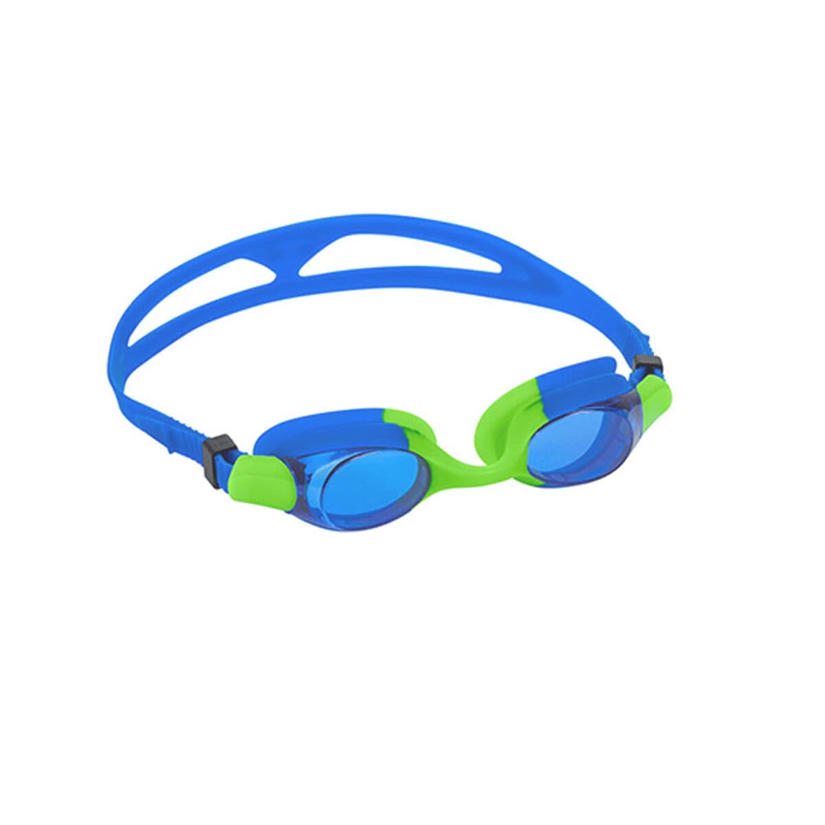 Bestway Silikon-Schwimmbrille Erwachsene, Anti-Fog, verschiedene Farben +14 Jahre Strand und Pool 21051 - Thumbnail 2