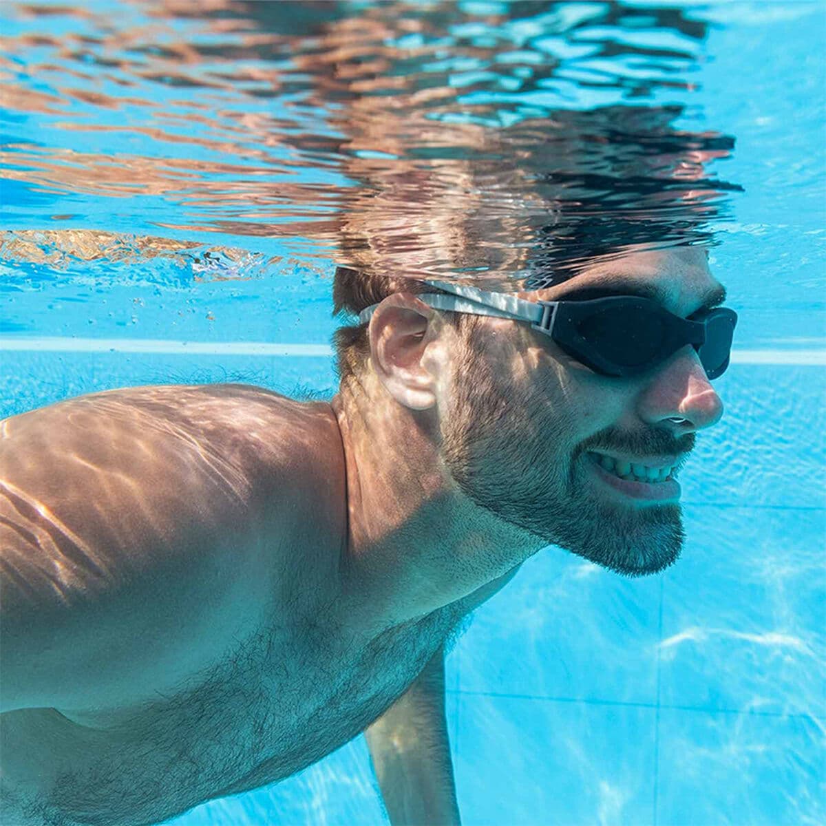 Bestway Schwimmbrille Erwachsene Silikonband Farbe Sortiert +14 Jahre Strand und Pool 21077 - Thumbnail 7