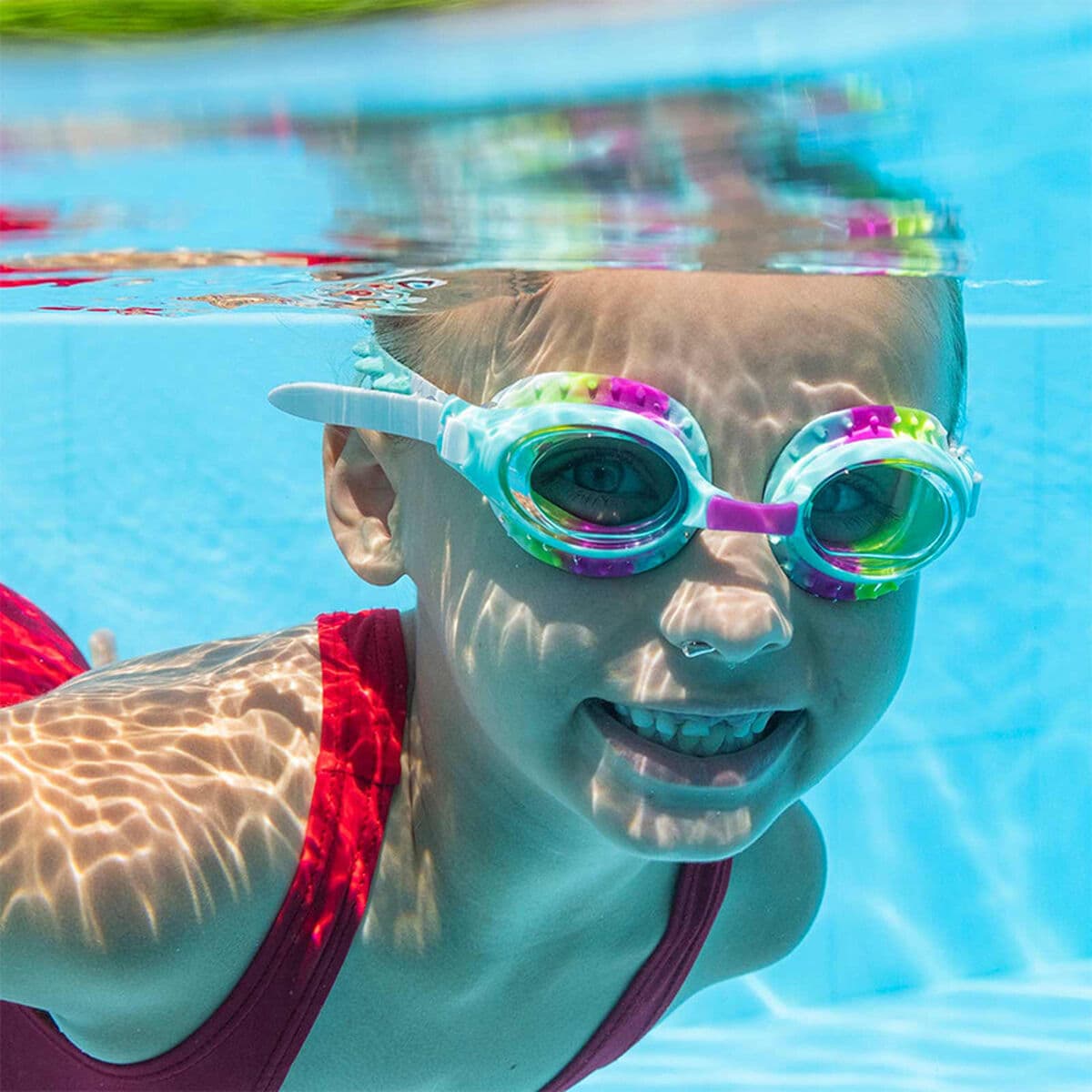 Bestway Schwimmbrille Set 3 Stk. Silikonband Sortierte Farbe +7 Jahre Strand und Pool 21096 - Thumbnail 6