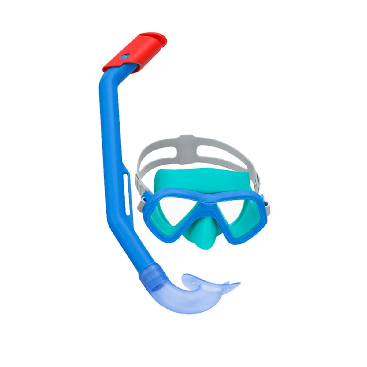 Bestway Set Maske und Schlauch Kinder Anatomischer Riemen Sortierte Farbe +3 Jahre Strand und Pool 24018 - Thumbnail 3