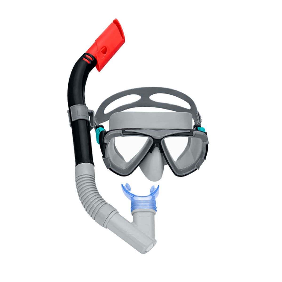Bestway Set Kindermaske und -Schlauch anatomisches Band Sortierte Farben +3 Jahre Strand und Pool 24023 - Thumbnail 3