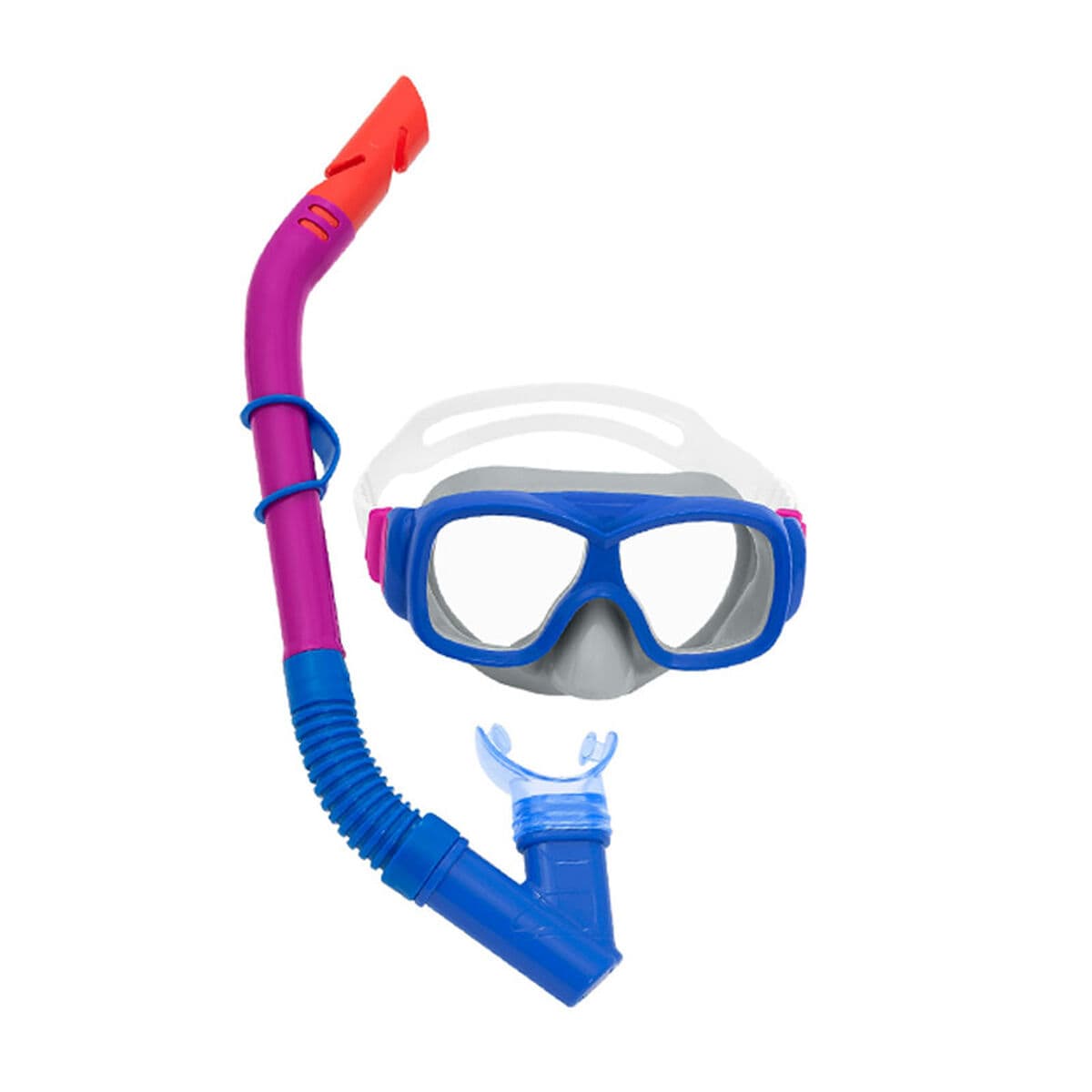 Bestway Set Maske und Rohr Junior Absperrventil Farbmischung +7 Jahre Strand und Pool 24025 - Thumbnail 3