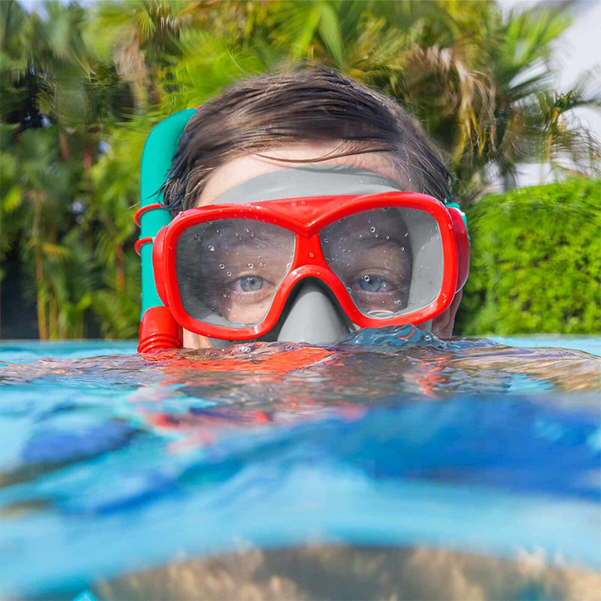 Bestway Set Maske und Rohr Junior Absperrventil Farbmischung +7 Jahre Strand und Pool 24025 - Thumbnail 6