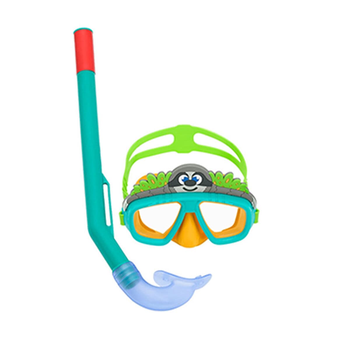 Bestway Set Maske und Rohr Erwachsener Auslassventil Sortierte Farben +14 Jahre Strand und Pool 24053 - Thumbnail 2