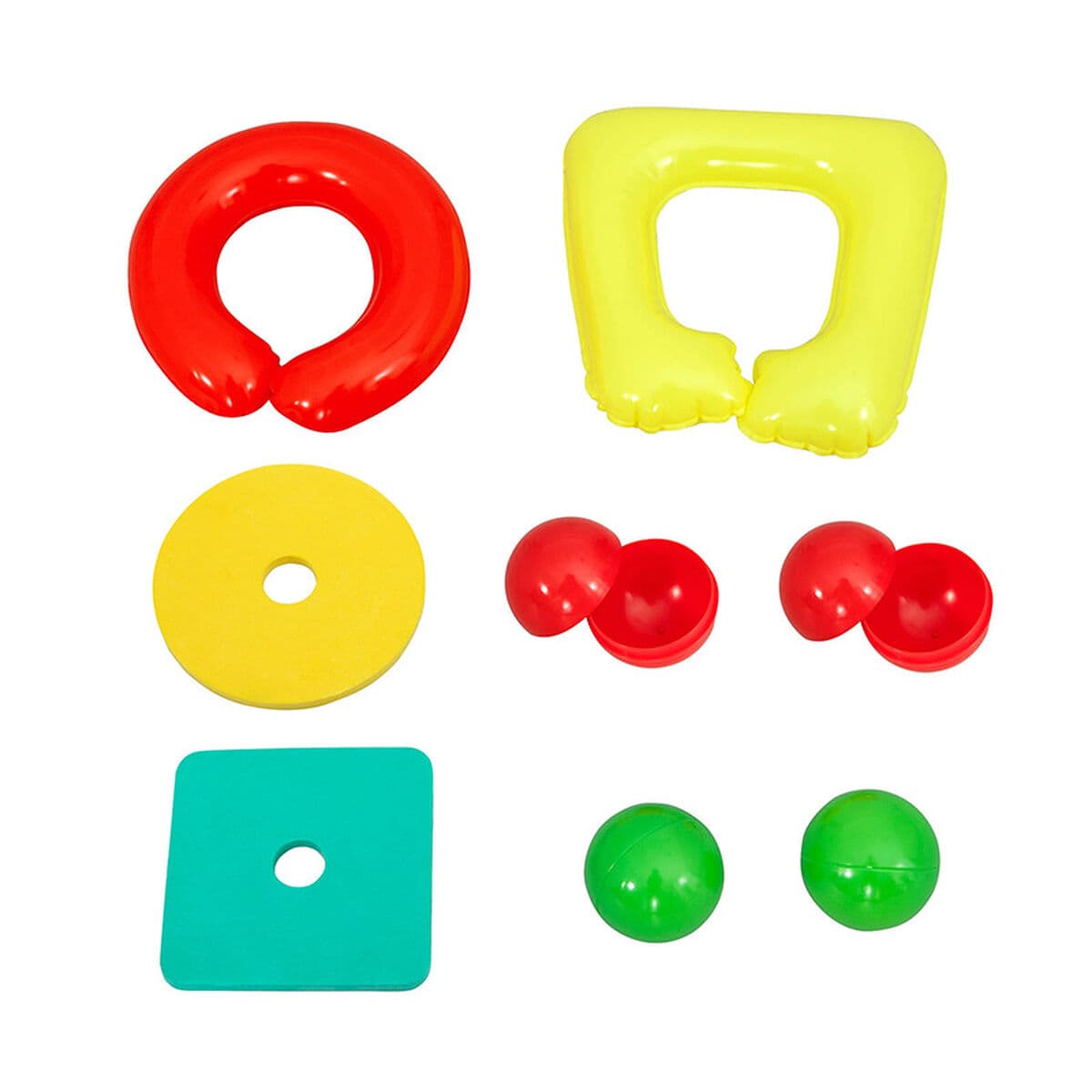 Bestway Lernspiel-Tisch aufblasbar 76x76x88 cm +18 Monate Innen- und Garten 52573 - Thumbnail 2