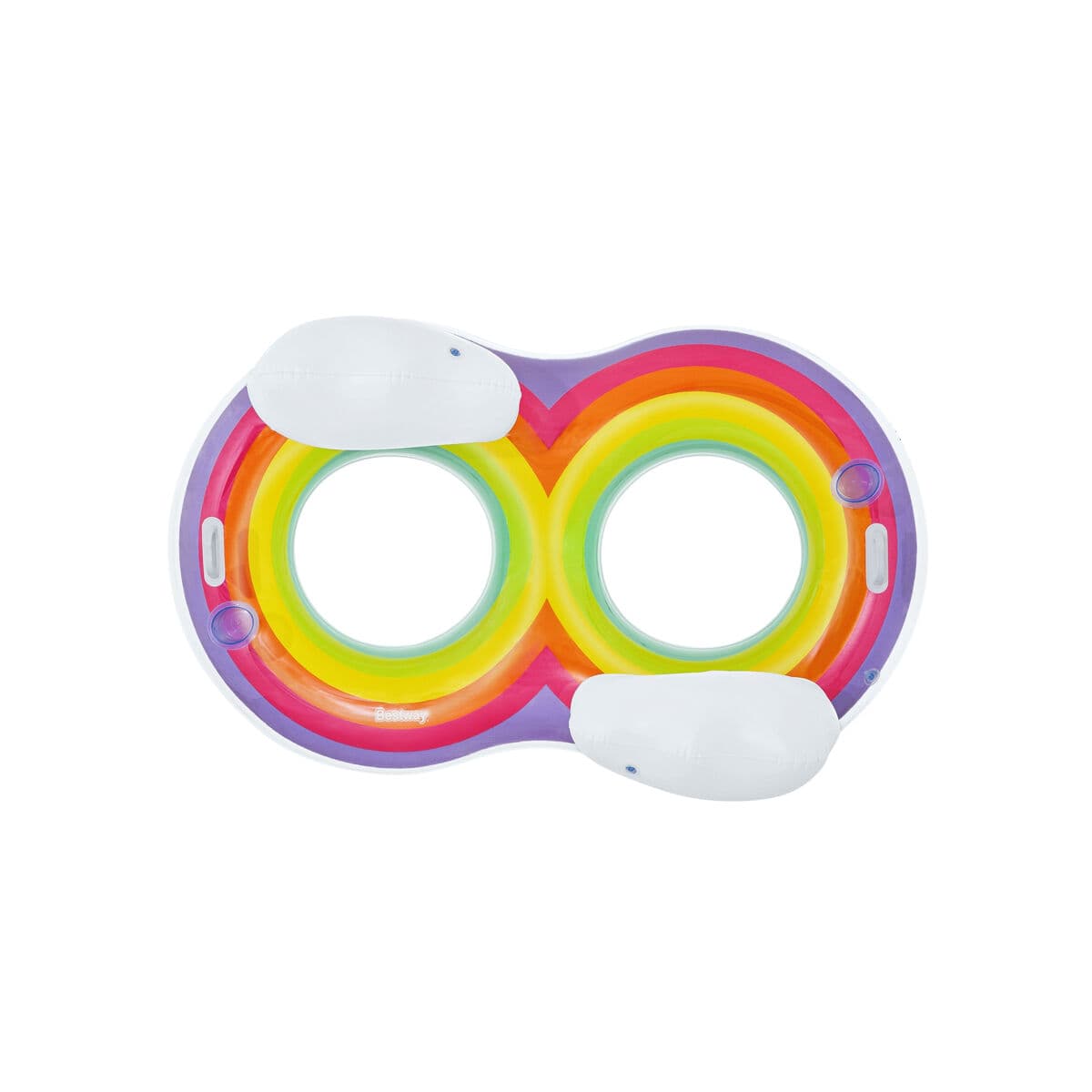 Bestway Aufblasbares Rad mit Griffen und Rückenlehne 186x116 cm Strand und Pool 43648 - Thumbnail 4