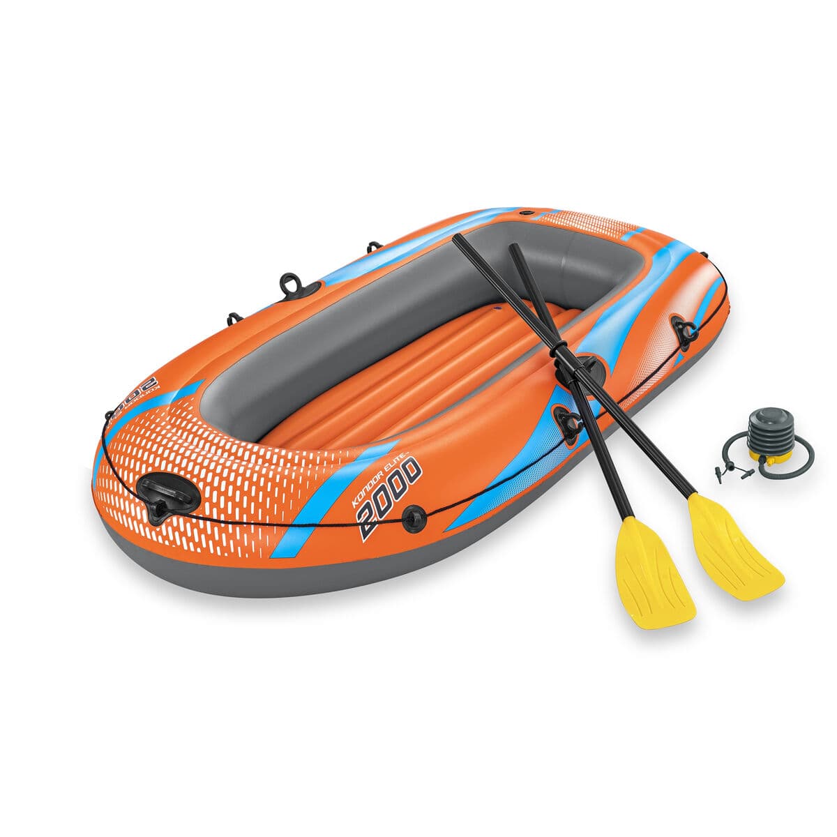 Bestway Boot Set Kondor Elite 2000 196x106x31 cm Freizeit 61141 - Thumbnail 4