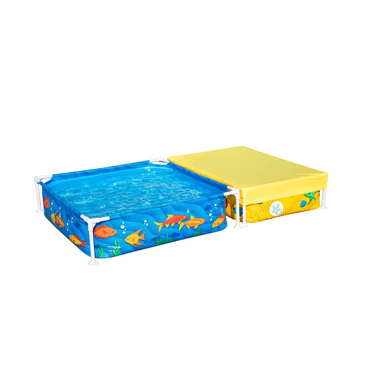 Bestway Kinder-Hartplastikpool mit Sandkasten 213x122x30,5 cm +2 Jahre Garten 00561 - Thumbnail 7