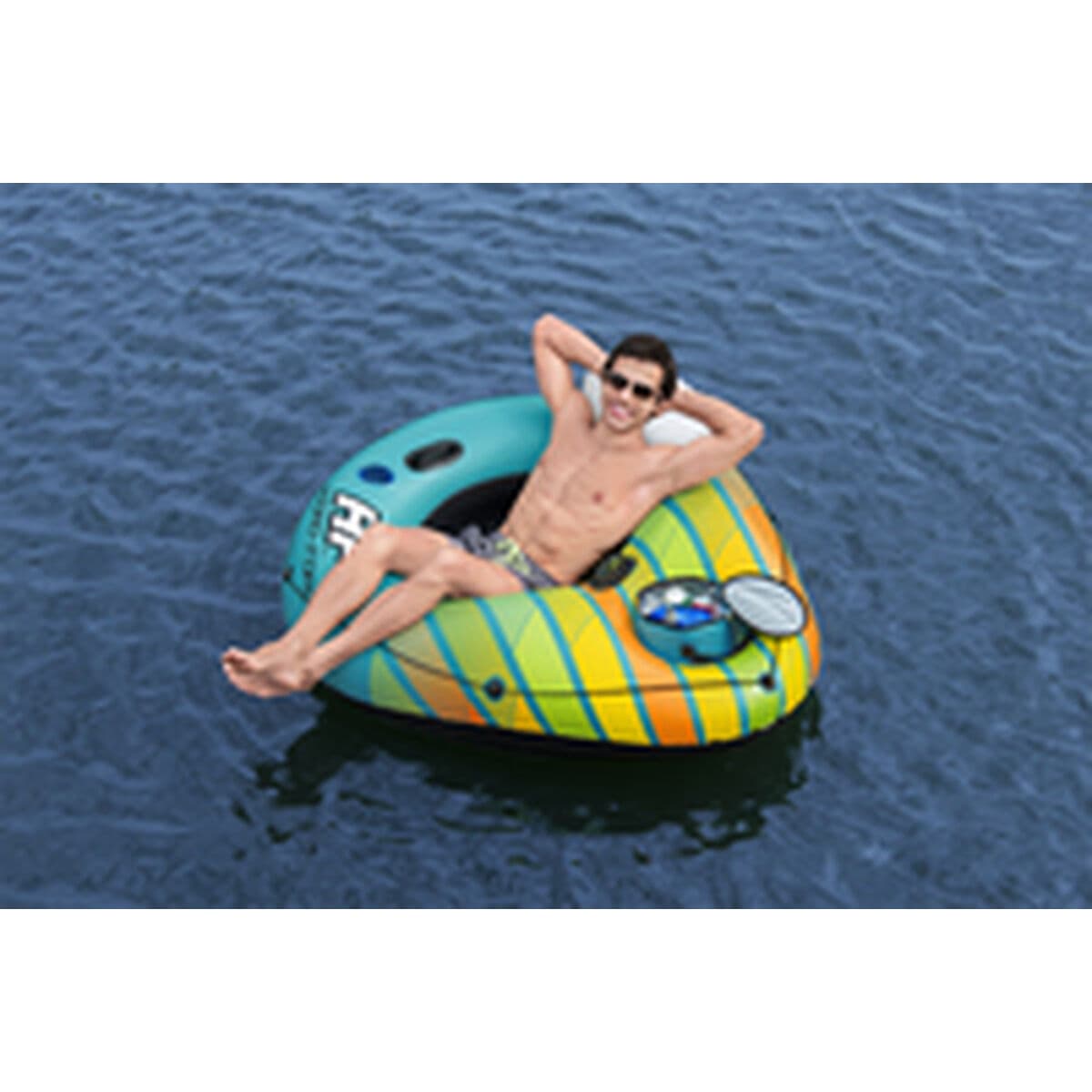 Bestway Aufblasbares Rad mit Griffen und Kühlschrank Hydra-Force 169x137 cm Strand und Pool 43398 - Thumbnail 5