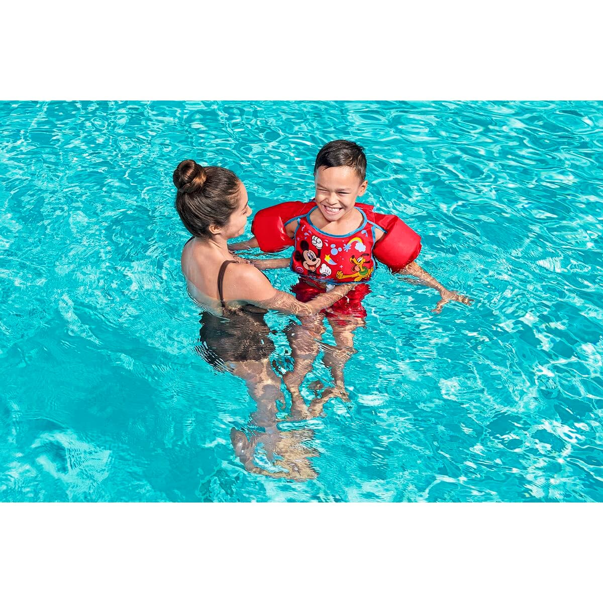 Schwimmbrille Bestway Rot M/L 19-30 kg - Thumbnail 4