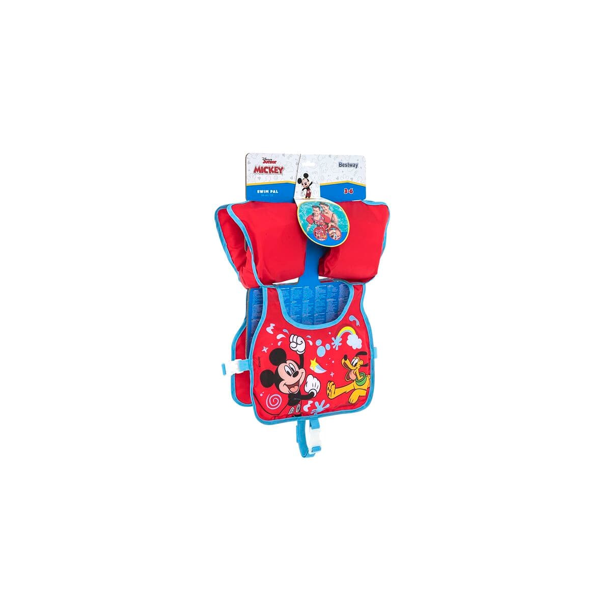 Schwimmbrille Bestway Rot M/L 19-30 kg - Thumbnail 7