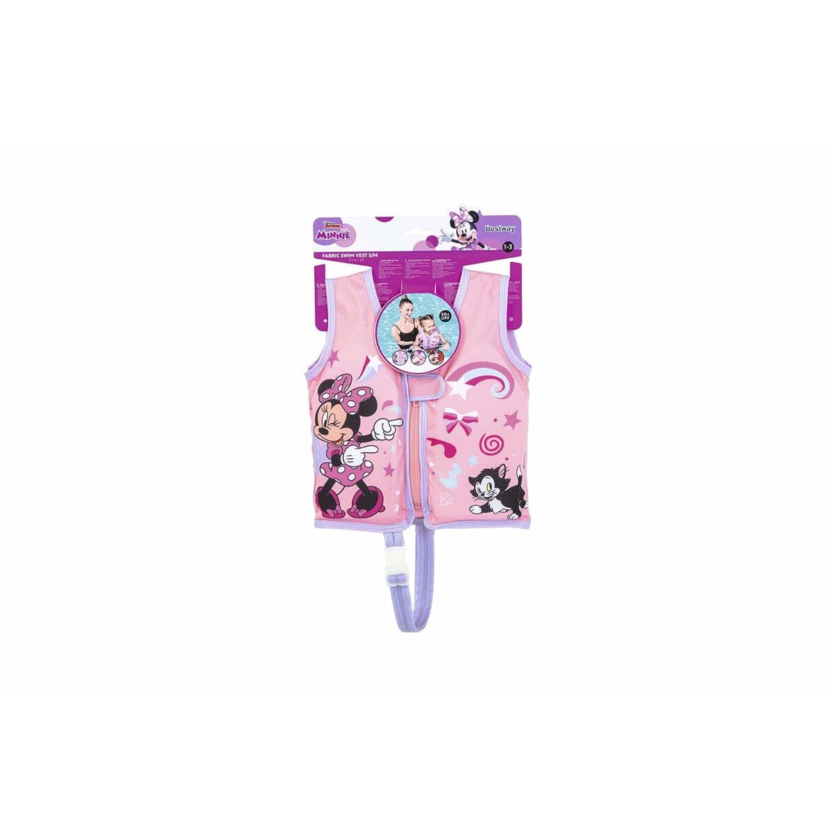 Bestway Weste Disney Minnie UPF 50+ 51 cm +1 bis 3 Jahre Pool und Strand 09104 - Thumbnail 6