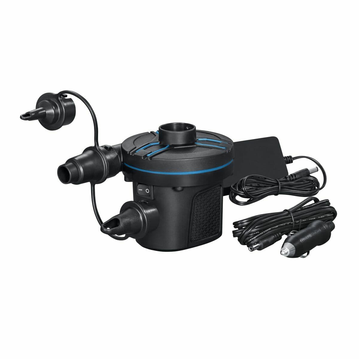 Bestway Elektrischer Luftkompressor Stecker & Zigarettenanzünder 11,3x10,1x10,7 cm 490 L/min