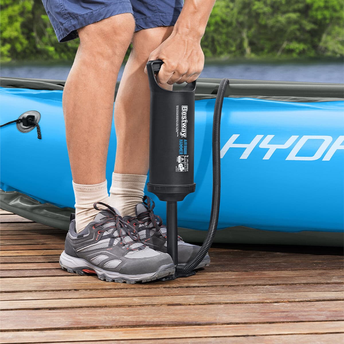 Luftpumpe Bestway 36 cm - Thumbnail 3