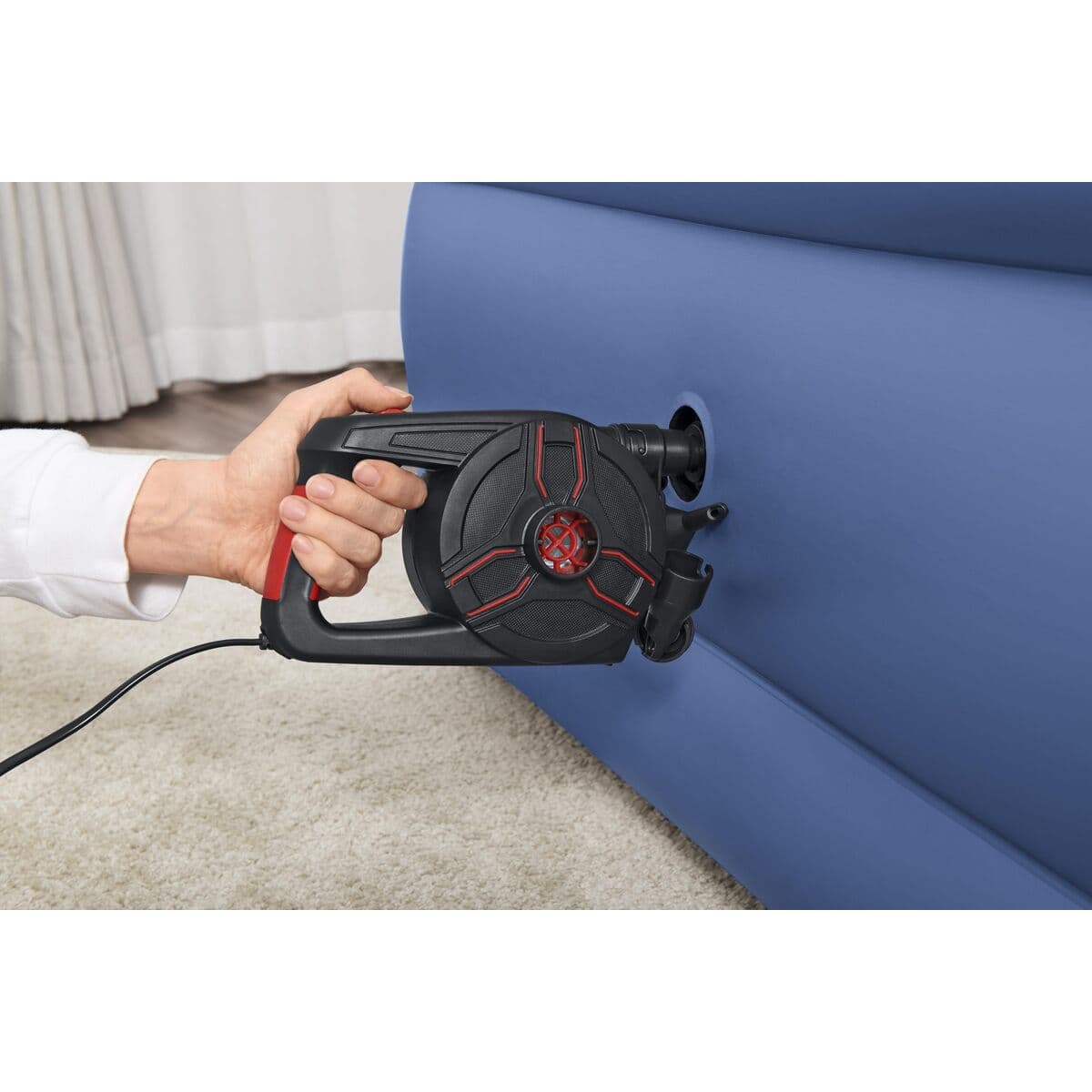 Bestway Elektrische Pumpe Pro 19,8x12,3x12,4 cm 1200 L/min Aufblasbar Camping 62247 - Thumbnail 5