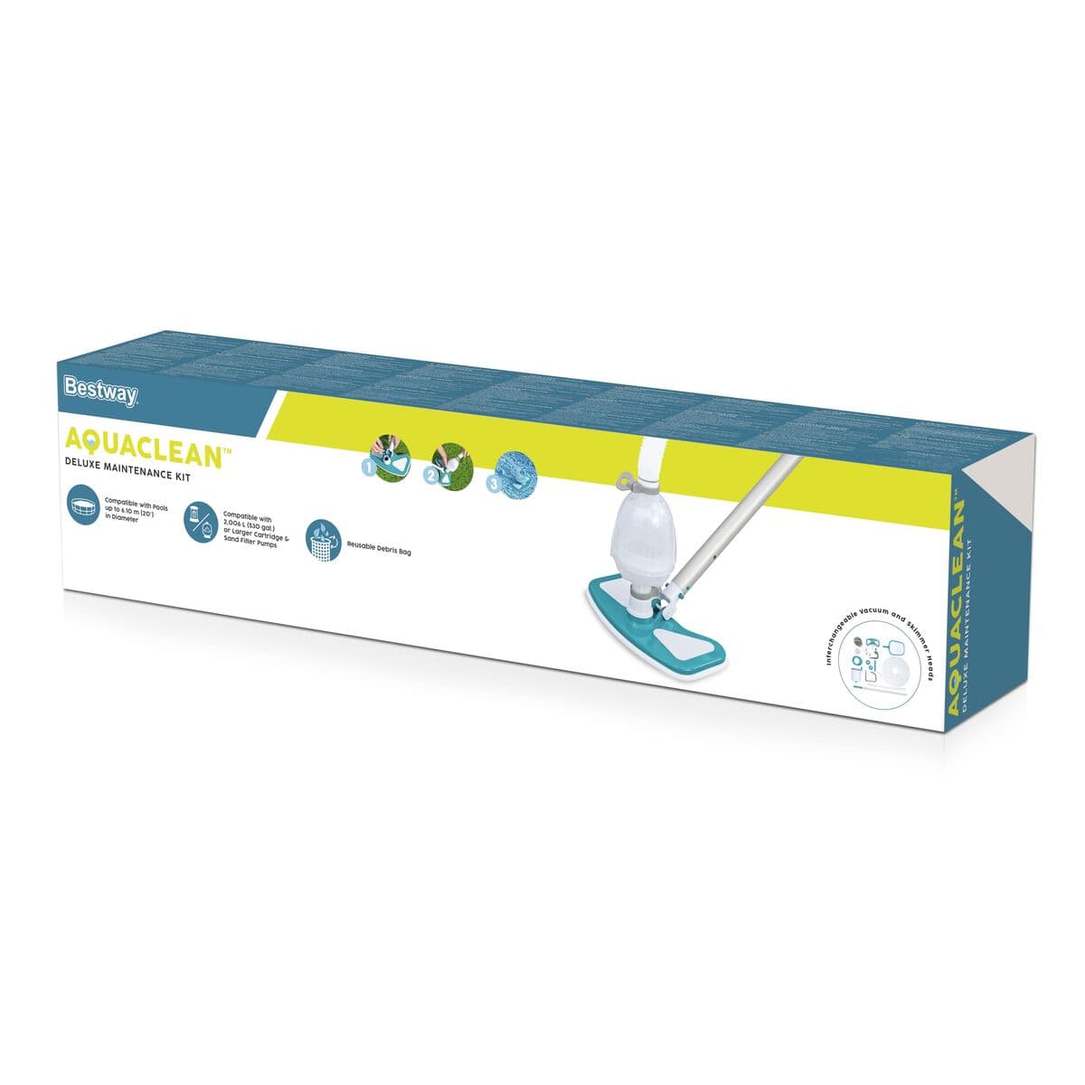 Bestway Wartungskit Pool Anschluss Filteranlage 279 cm Pool und Garten 58237 - Thumbnail 3