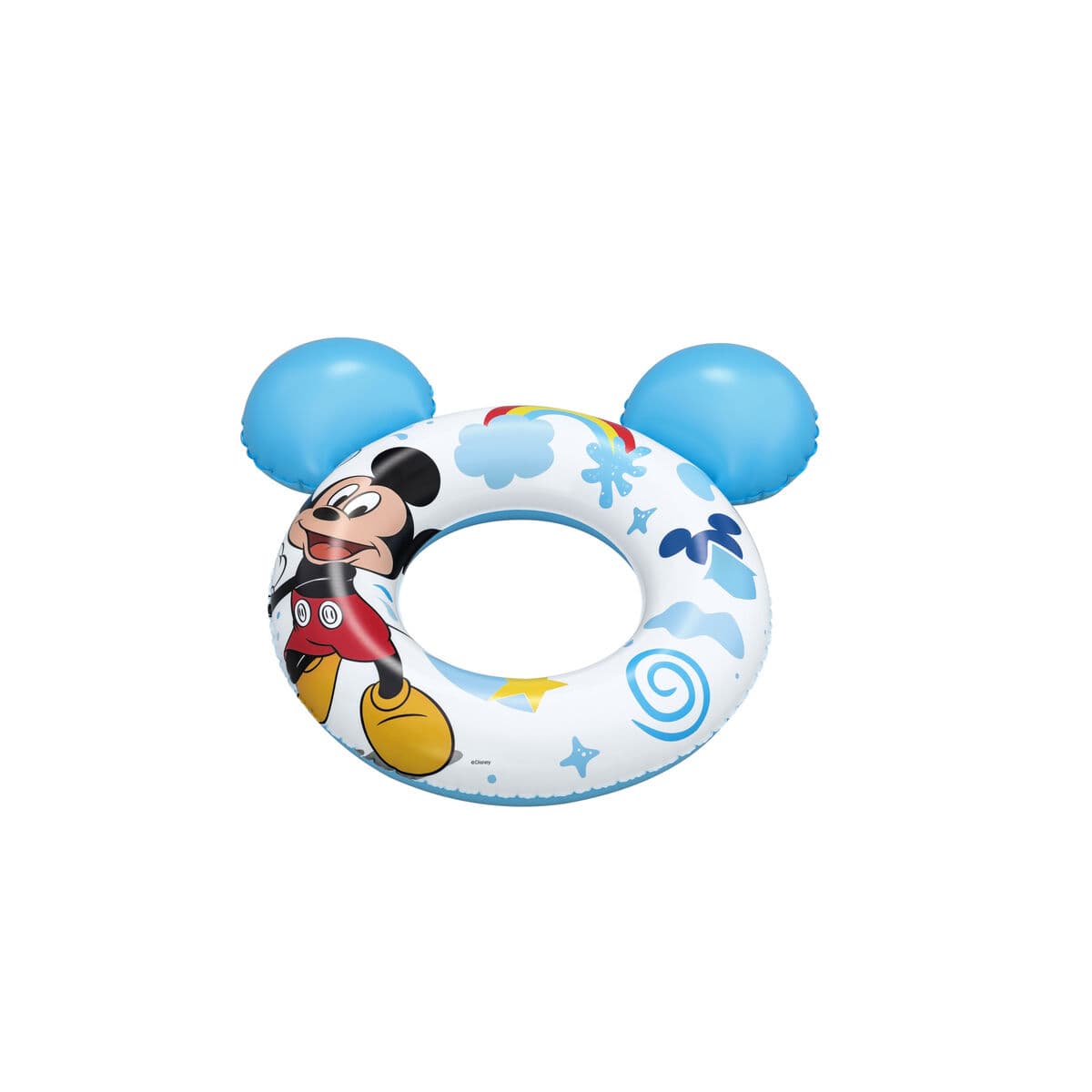 Bestway Schwimmring Disney Mickey Mouse Mit Ohren 74x76 cm +3 bis 6 Jahre Pool und Strand 09109 - Thumbnail 3