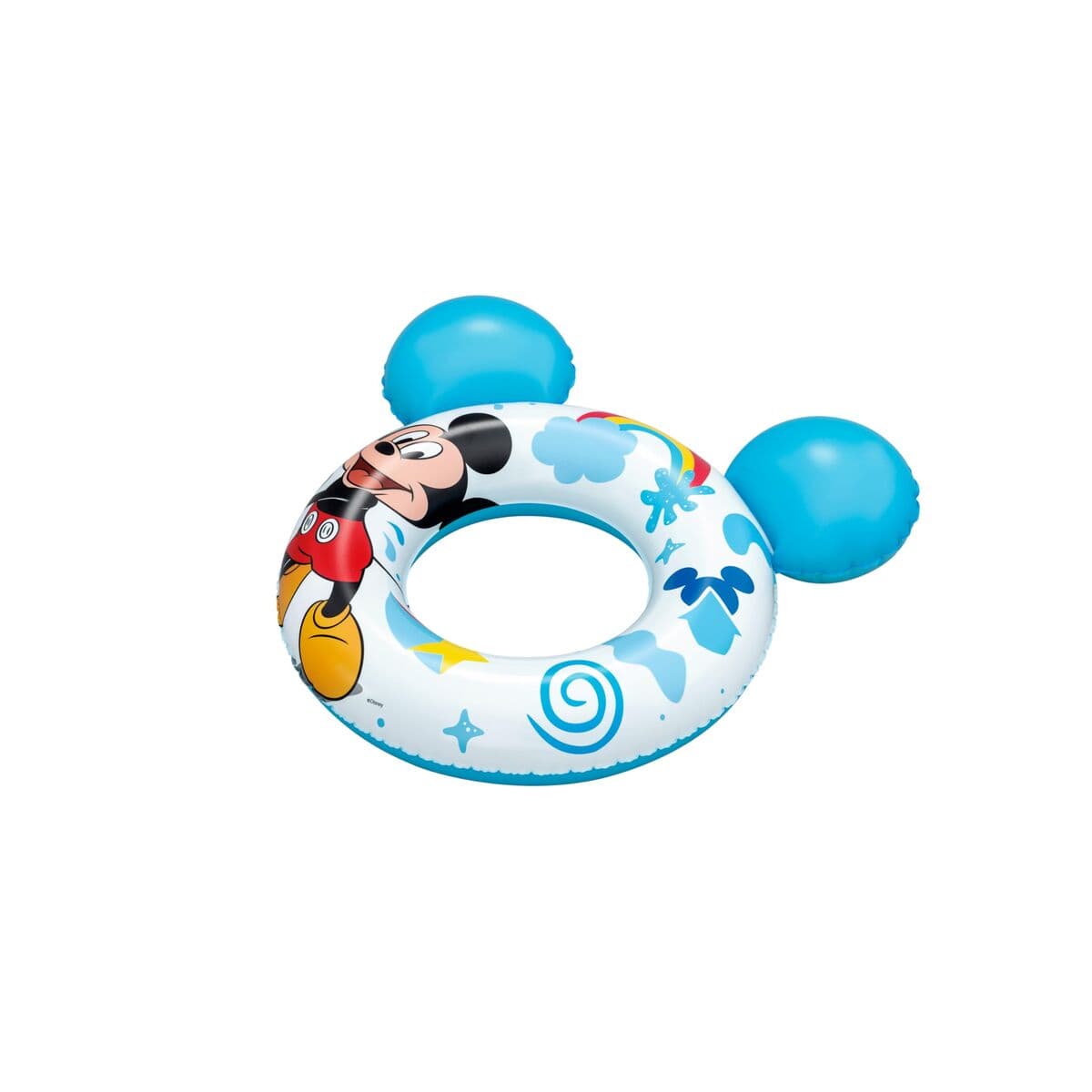 Bestway Schwimmring Disney Mickey Mouse Mit Ohren 74x76 cm +3 bis 6 Jahre Pool und Strand 09109 - Thumbnail 5