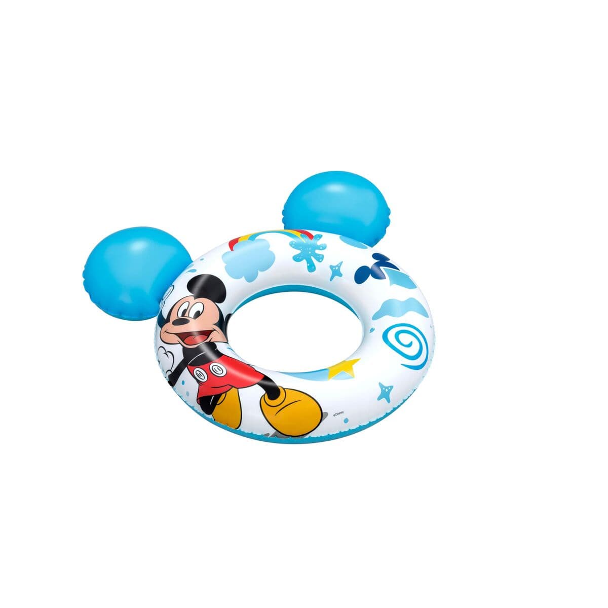 Bestway Schwimmring Disney Mickey Mouse Mit Ohren 74x76 cm +3 bis 6 Jahre Pool und Strand 09109 - Thumbnail 7