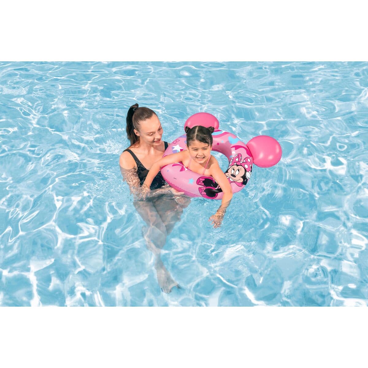 Bestway Disney Minnie Mouse Schwimmer Mit Ohren 74x76 cm +3 bis 6 Jahre Pool und Strand 09111 - Thumbnail 4