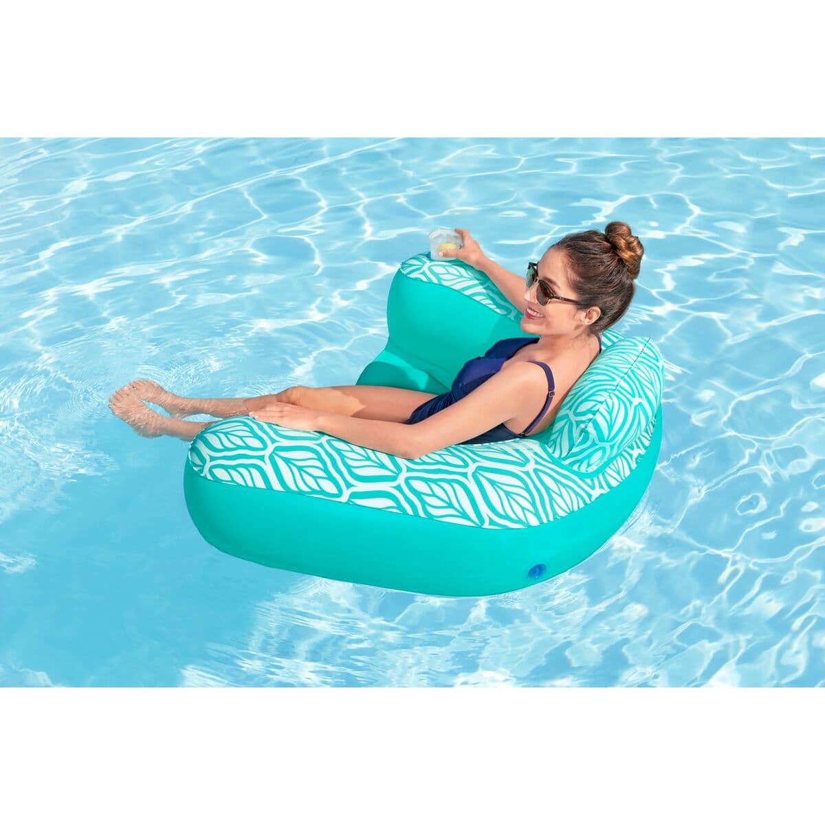 Aufblasbarer Pool-Sessel Bestway Comfort Plush 145 x 120 cm - Thumbnail 5