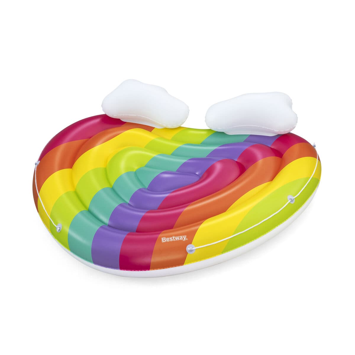 Bestway Aufblasbare Regenbogeninsel 175x163 cm Strand und Pool 43722 - Thumbnail 4
