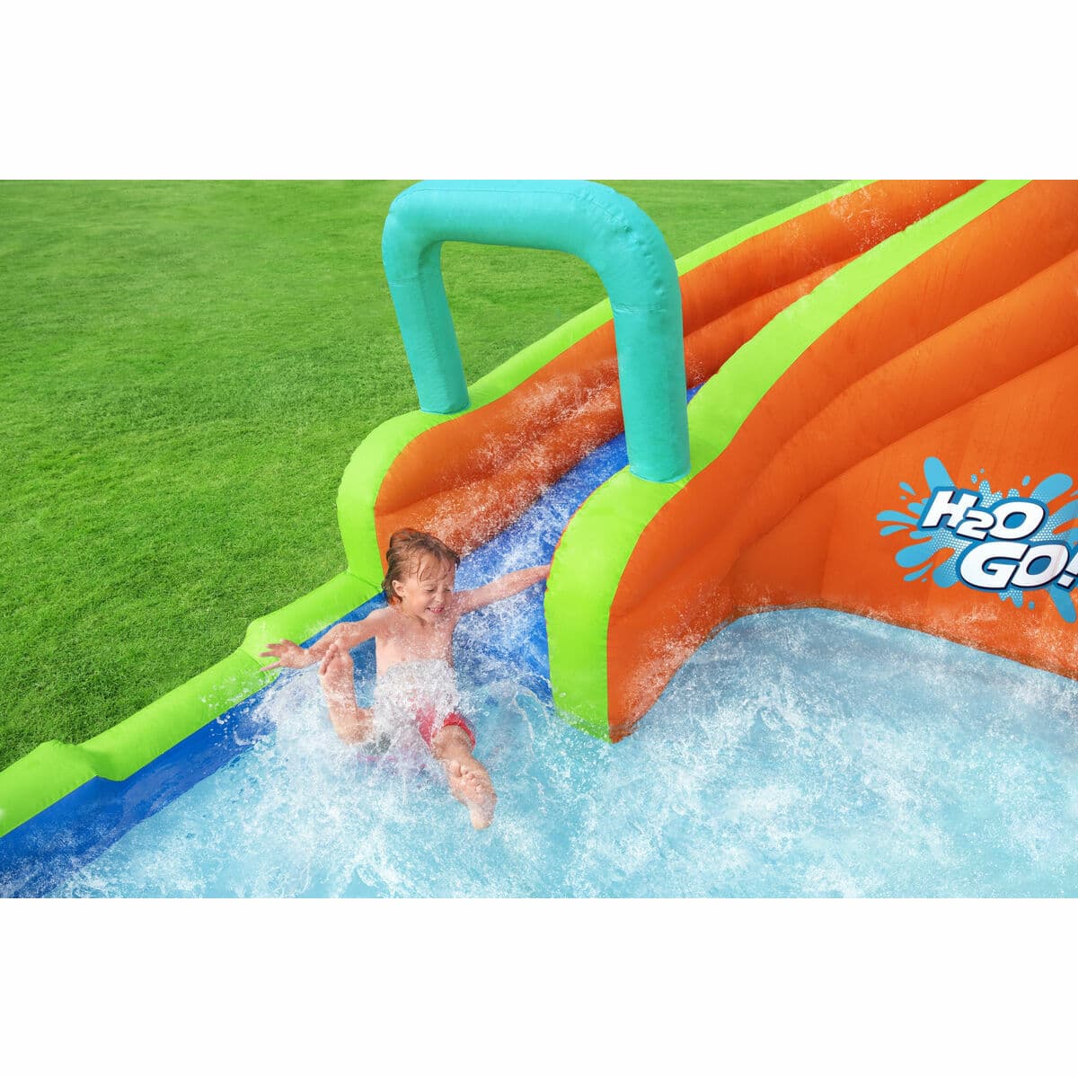 Bestway Aufblasbares Wasserpark 365x320x240 cm + 5 Jahre Garten 53408 - Thumbnail 6