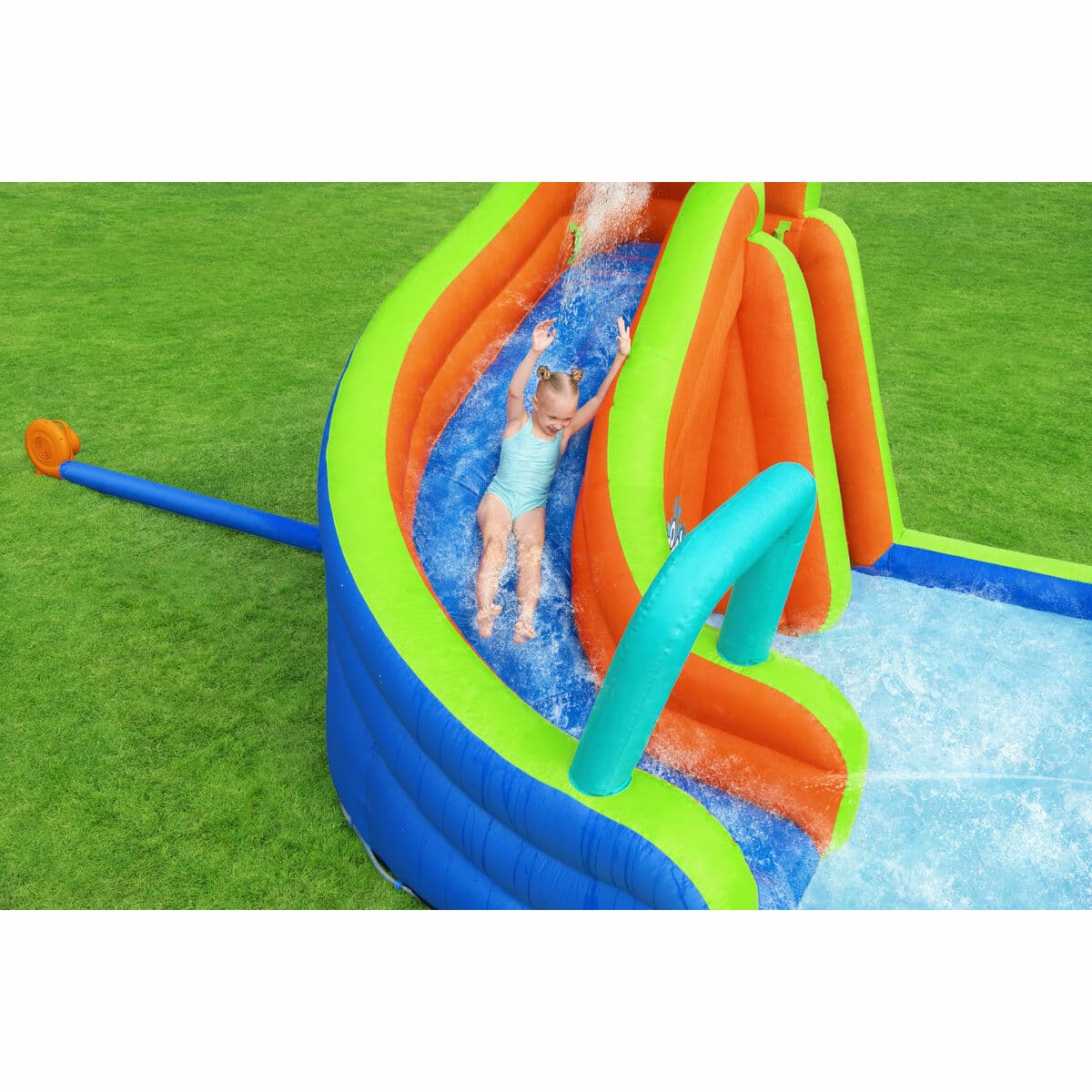 Bestway Aufblasbares Wasserpark 365x320x240 cm + 5 Jahre Garten 53408 - Thumbnail 8