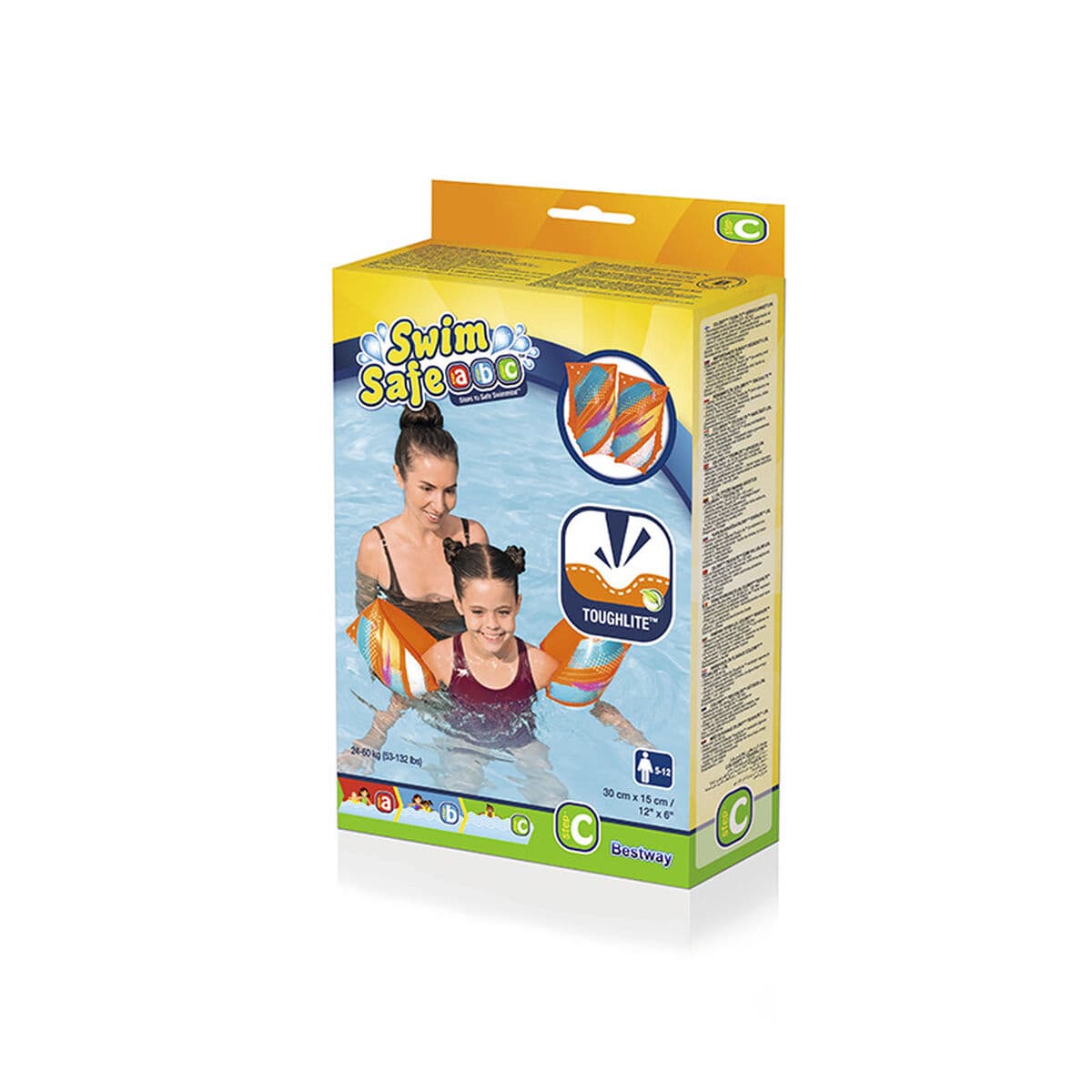 Bestway Aufblasbarer Dekorierter Sicherheitsweste Baby 41x30 cm +3 bis 6 Jahre Strand und Pool 32272 - Thumbnail 2