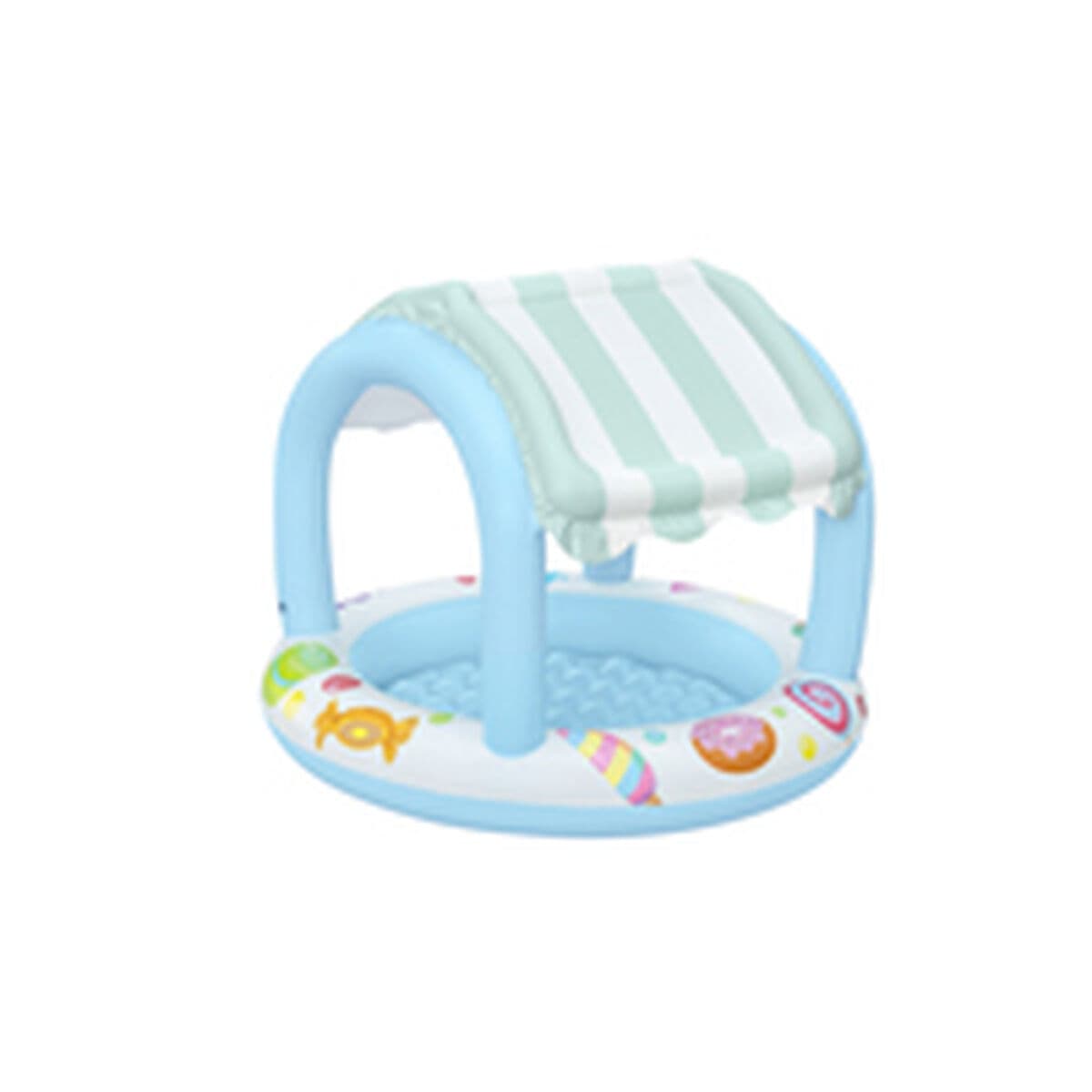 Bestway Aufblasbares Kinderbecken Eiskremstand-Ring 104x84 cm +2 Jahre Garten 52638 - Thumbnail 8