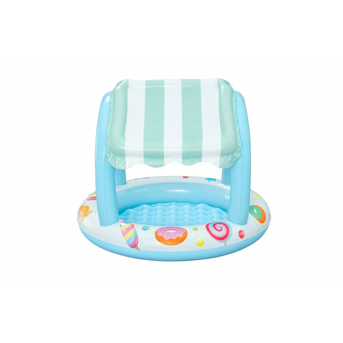 Bestway Aufblasbares Kinderbecken Eiskremstand-Ring 104x84 cm +2 Jahre Garten 52638 - Thumbnail 7