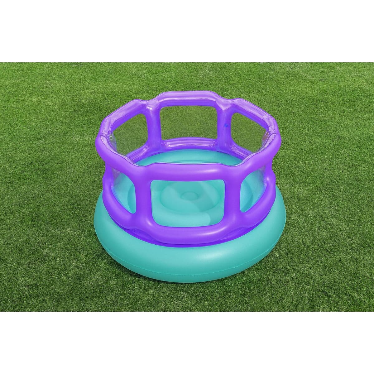 Bestway Hüpfburg Spiel mit Bällen 152x152x84 cm +3 Jahre Innen & Garten 52646 - Thumbnail 4