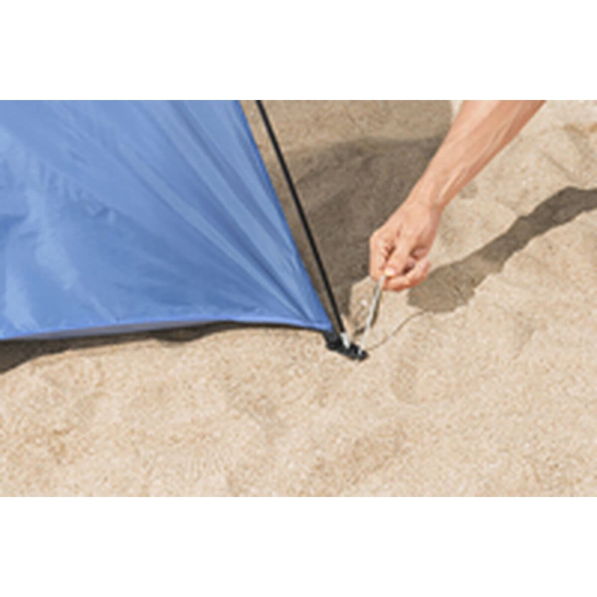 Bestway Zelt Polyester Fiberglas UPF 80+ 200x120x95 cm Camping und Strand 68105 - Thumbnail 6