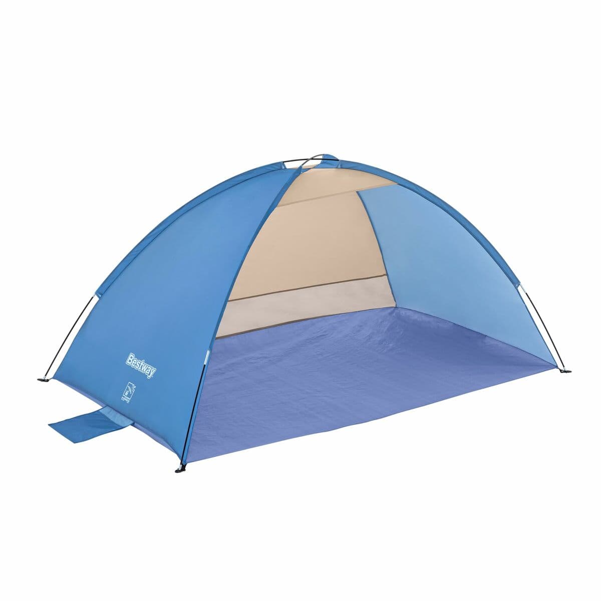 Bestway Zelt Polyester Fiberglas UPF 80+ 200x120x95 cm Camping und Strand 68105 - Thumbnail 5