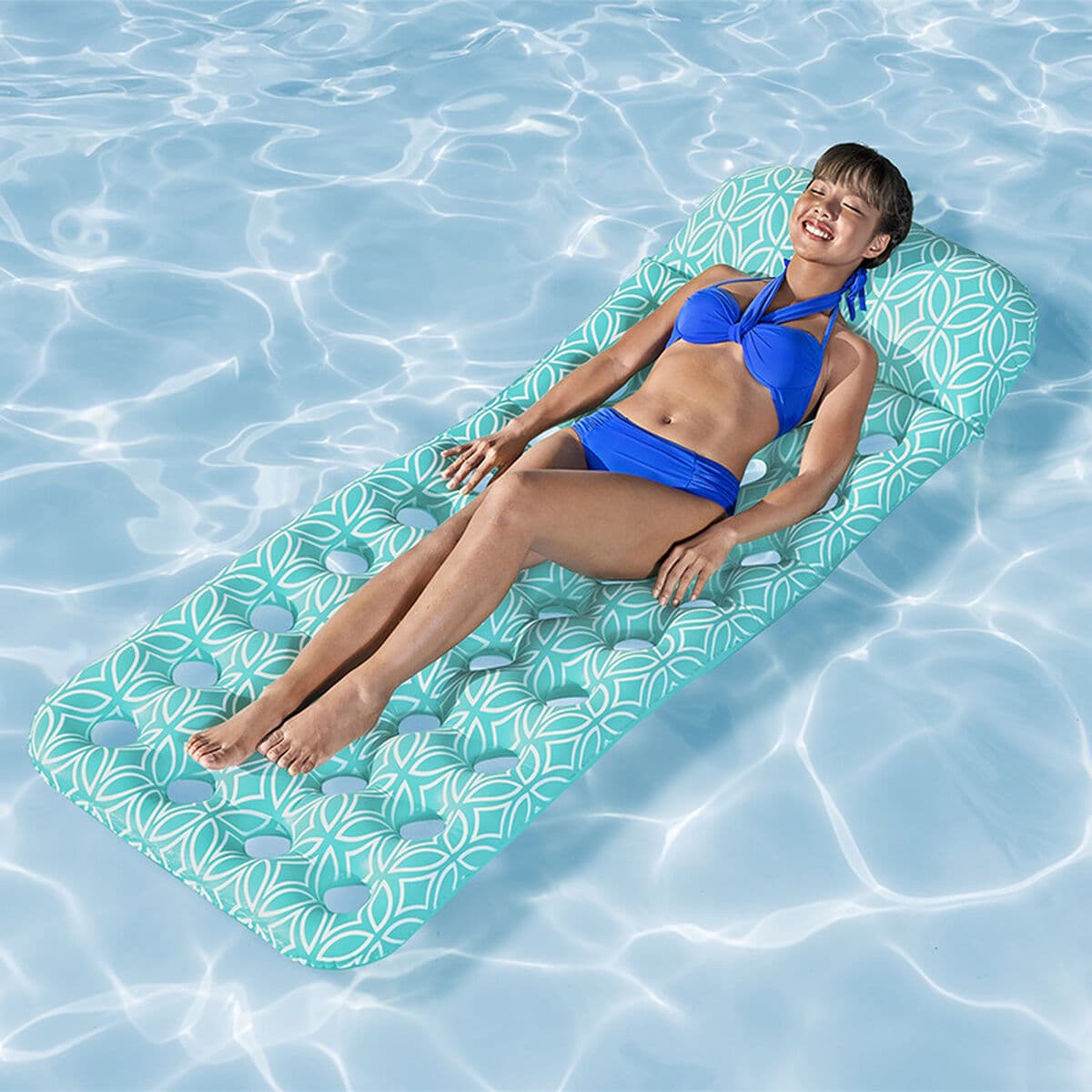 Aufblasbarer Schwimmring Bestway Blau — Bild 1