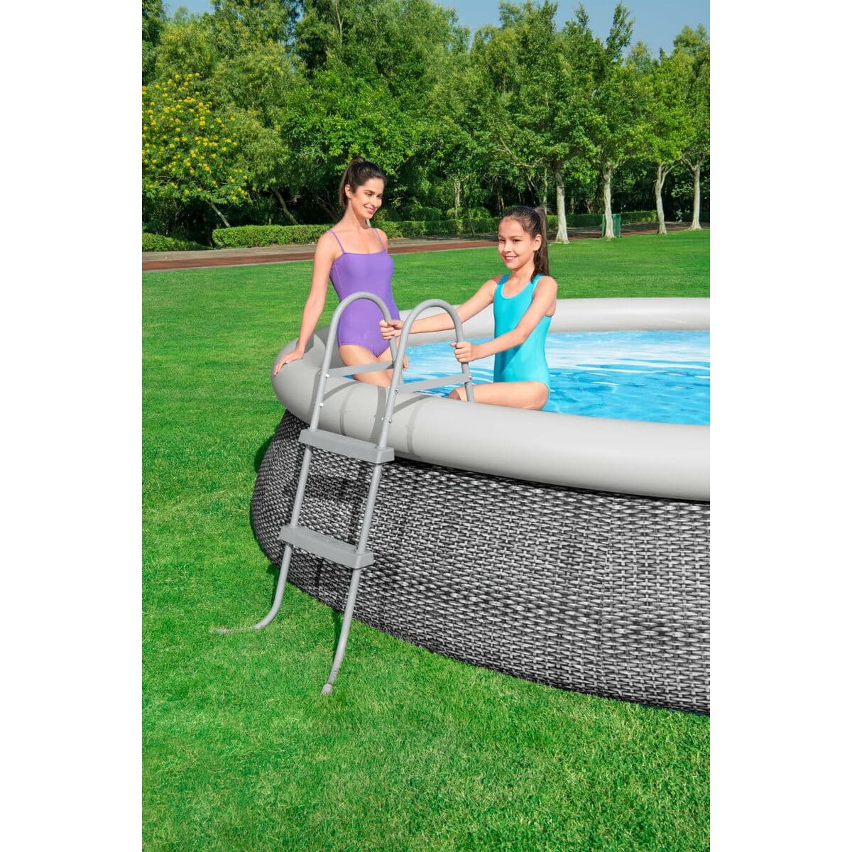 Bestway Poolleiter 84 cm Garten 58430 - Thumbnail 5