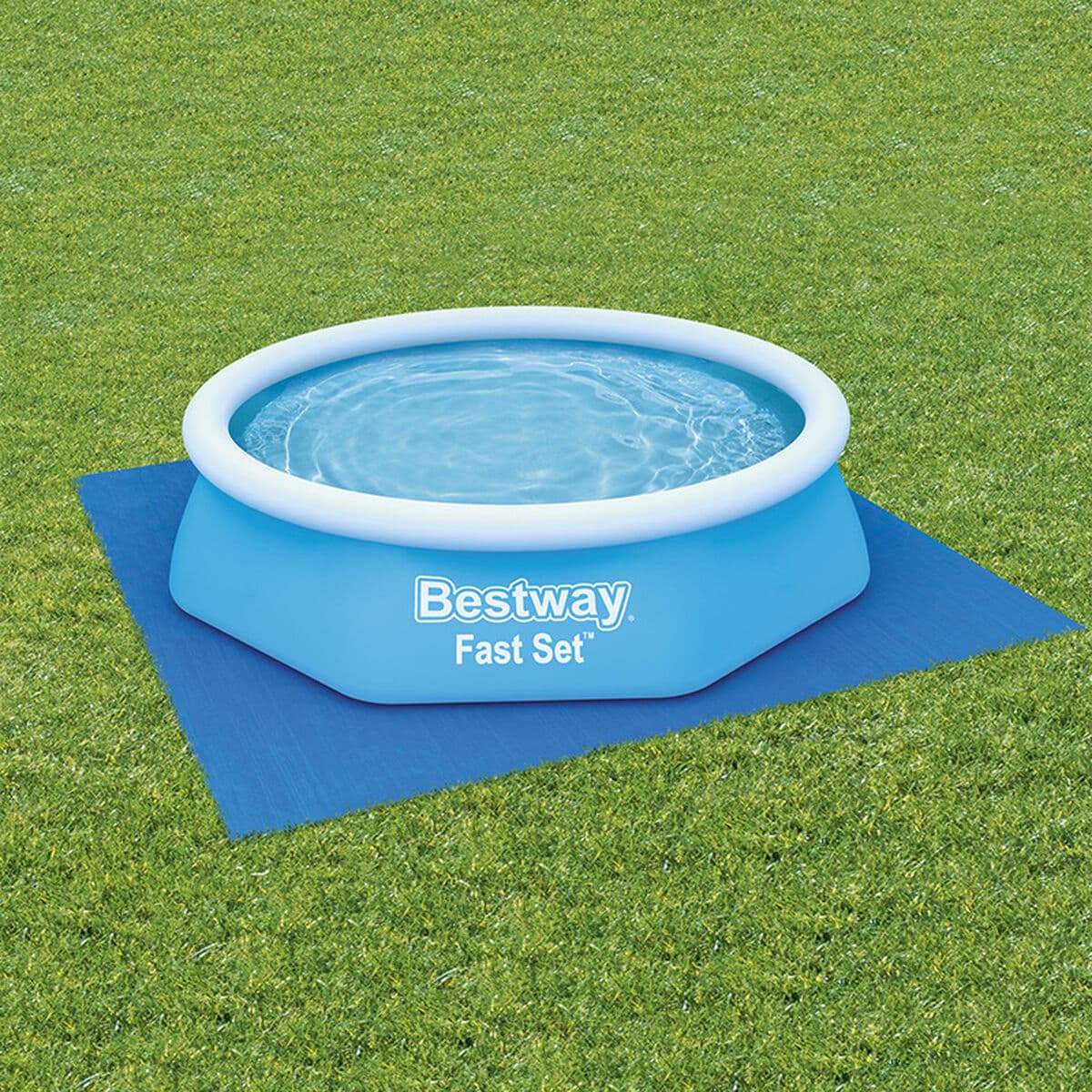 Schutzboden für abbaubare Pools Bestway 335 x 335 cm (1 Stück) - Thumbnail 3
