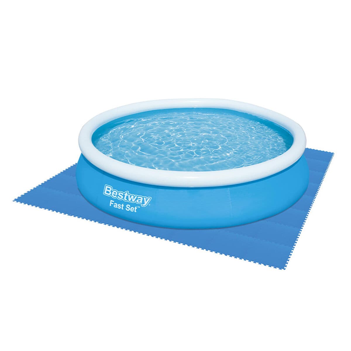 Schutzboden für abbaubare Pools Bestway 50 x 50 cm — Bild 1