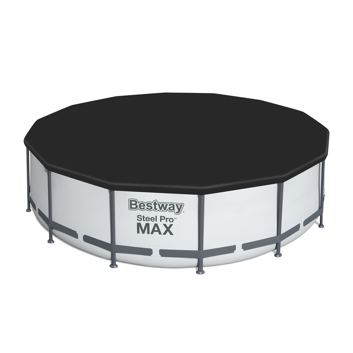 Bestway Abdeckplane Pool PVC D427 cm Garten 58248 - Thumbnail 4