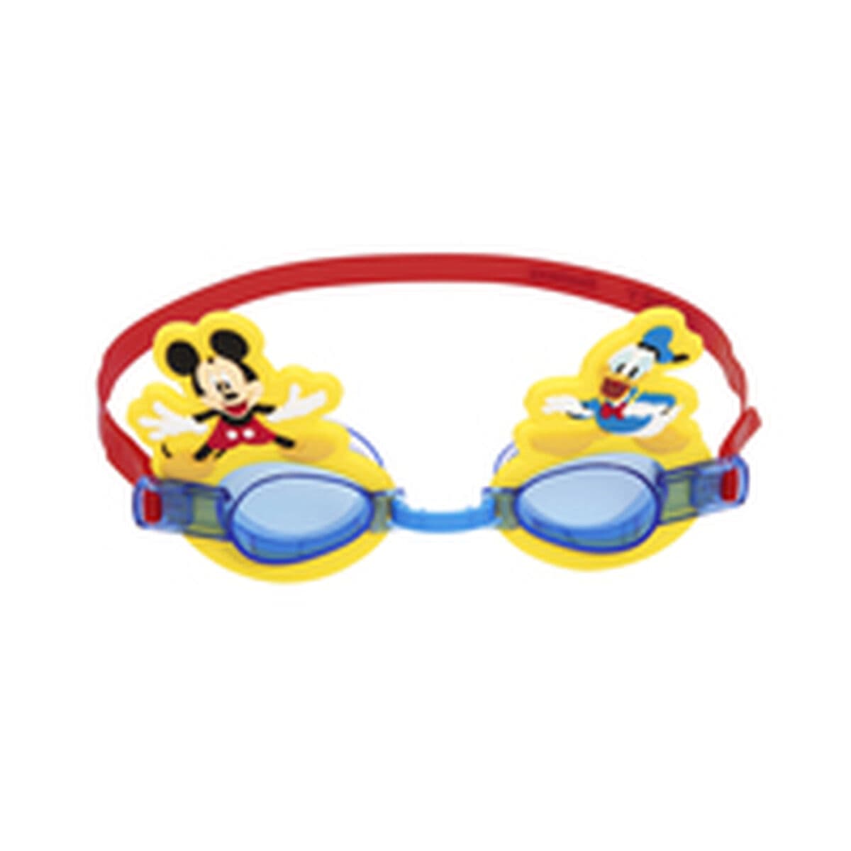 Bestway Schwimmbrille für Kinder Silikon Mickey & Freunde +3 Jahre Strand und Pool 09110 - Thumbnail 2