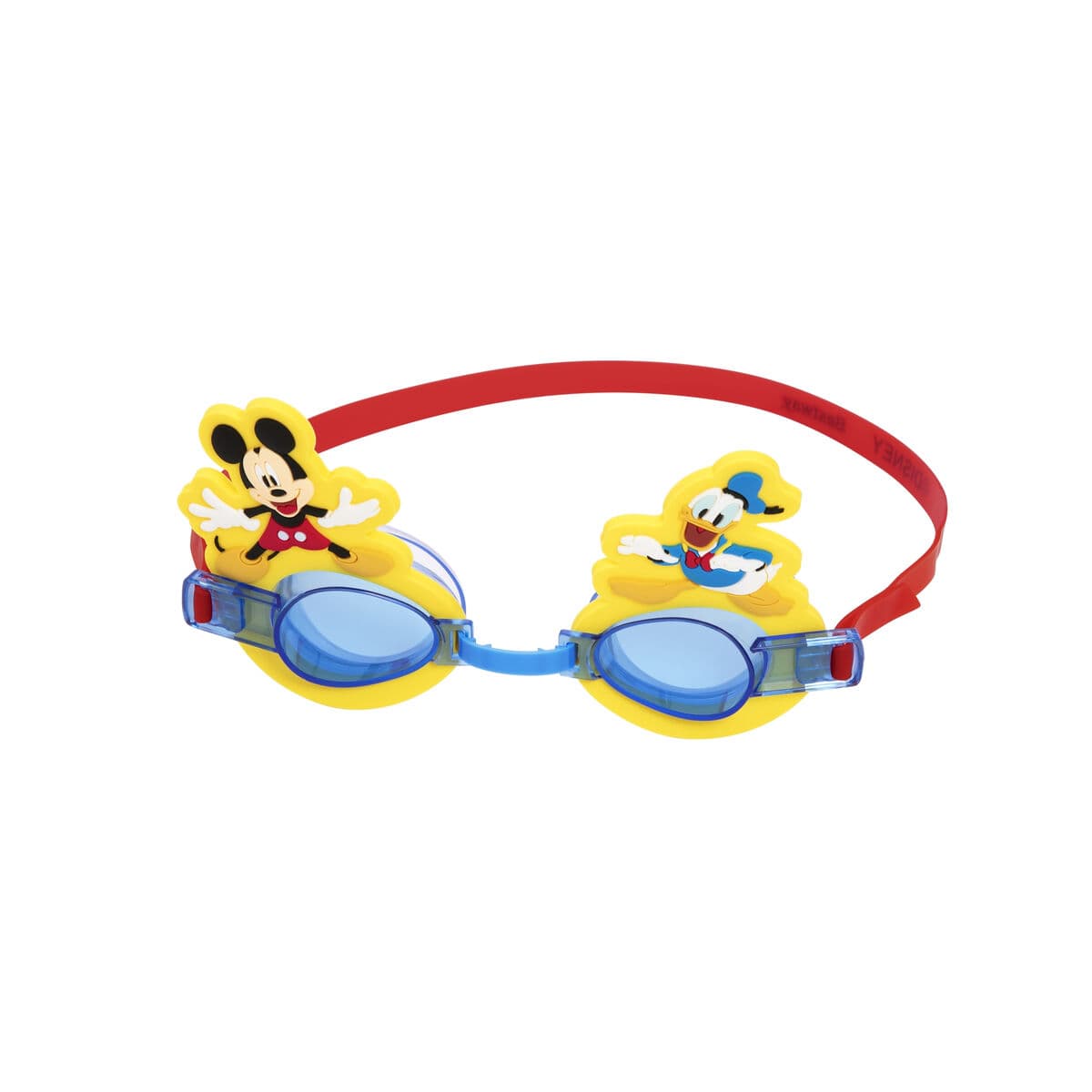 Bestway Schwimmbrille für Kinder Silikon Mickey & Freunde +3 Jahre Strand und Pool 09110 - Thumbnail 3