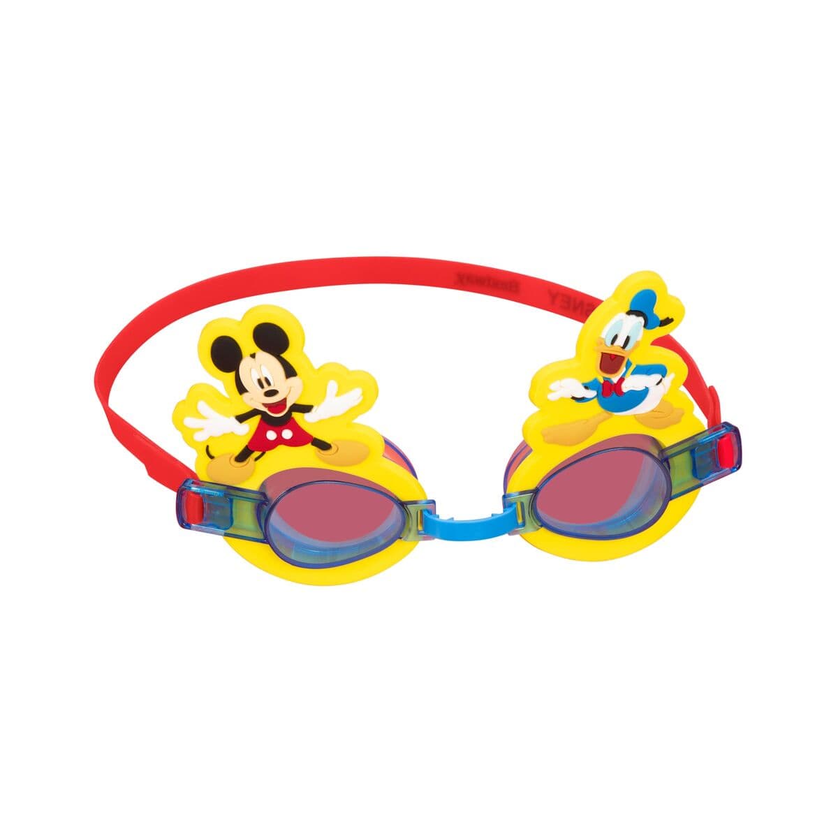 Bestway Schwimmbrille für Kinder Silikon Mickey & Freunde +3 Jahre Strand und Pool 09110 - Thumbnail 6