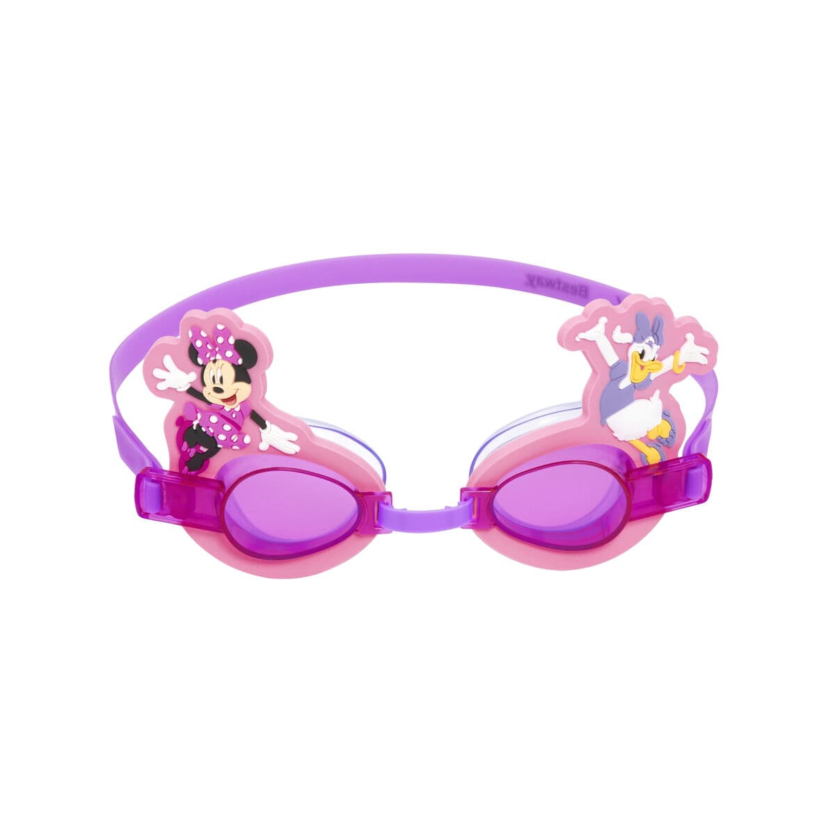 Bestway Kinder-Schwimmbrille aus Silikon Minnie & Friends +3 Jahre Pool und Strand 09112 - Thumbnail 3