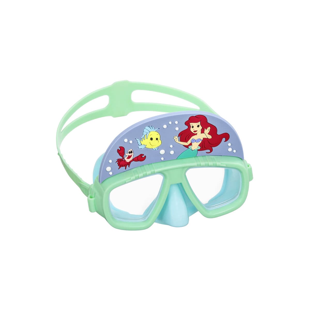 Bestway Schwimmbrille für Kinder Silikonband Prinzessinnen +3 Jahre Pool und Strand 09115 - Thumbnail 3