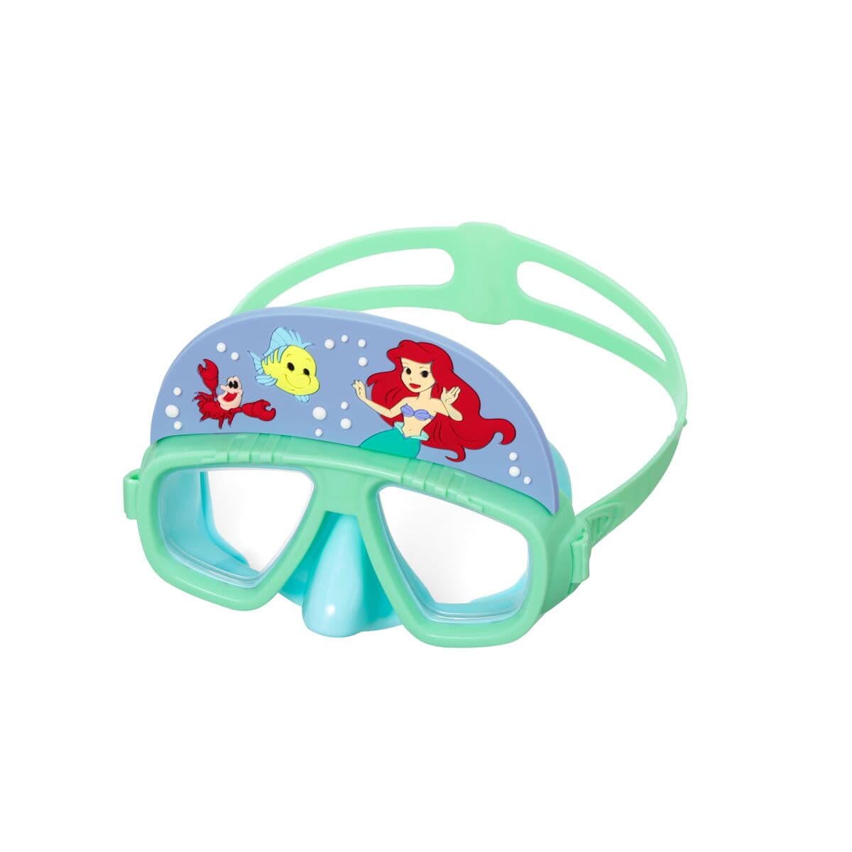 Bestway Schwimmbrille für Kinder Silikonband Prinzessinnen +3 Jahre Pool und Strand 09115 - Thumbnail 6